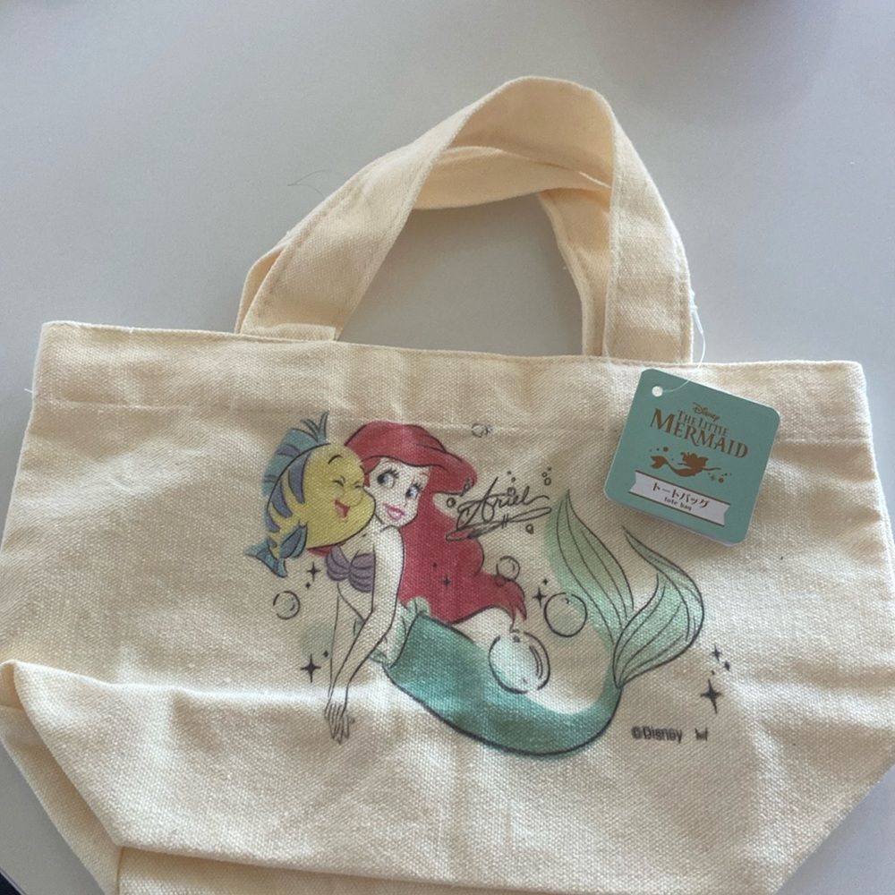 Little mermaid small tote bag